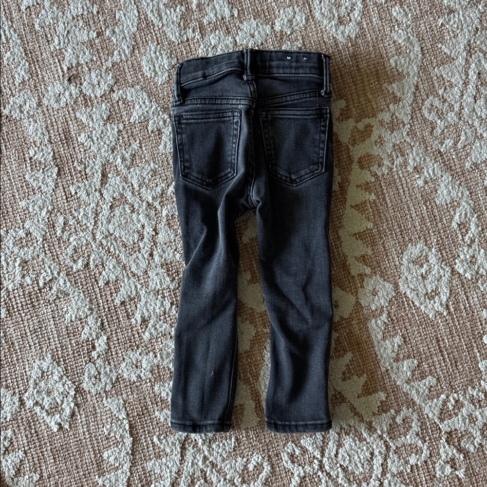 Baby GAP 3T SKINNY Black Jeans